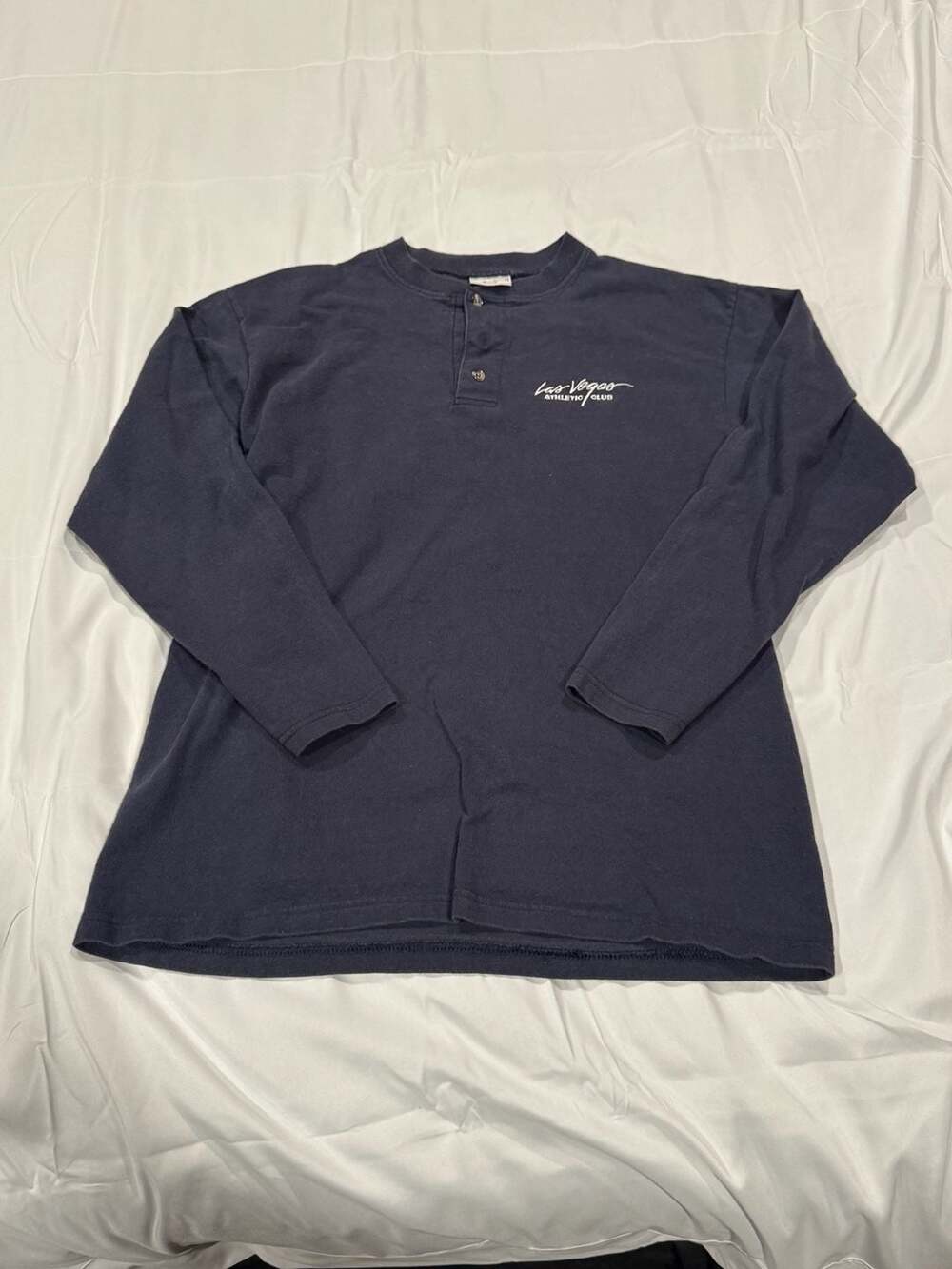 90’s Vintage Cotton Deluxe by Anvil Las Vegas Athletic Club long sleeve t